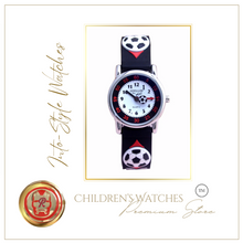 Load image into Gallery viewer, Character 3D Silicone Watch Soccer
