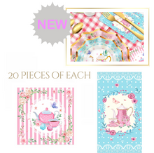 Load image into Gallery viewer, Royal Teacup Theme Birthday Party - 8 People Setting + Free Gift