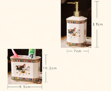 Load image into Gallery viewer, "Scottishe" Collection (Horses) - 6 Piece Bathroom Set