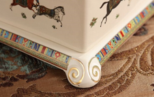 Load image into Gallery viewer, "Scottishe" Collection (Horses) - Tissue Box Deluxe