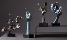 Load image into Gallery viewer, "Marsha" Modern Statues Creative Abstract Faces Art Living Rooms Antique Home Furnishings