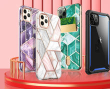 Load image into Gallery viewer, I-BLASON iPhone Case - 3 Colours - For iPhone 12/11/XR Case/For iPhone Cosmo Wallet Slim Designer Card Slot Wallet Case Back Cover caso
