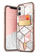 Load image into Gallery viewer, I-BLASON iPhone Case - 3 Colours - For iPhone 12/11/XR Case/For iPhone Cosmo Wallet Slim Designer Card Slot Wallet Case Back Cover caso