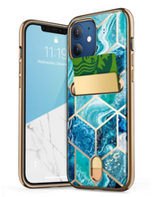 Load image into Gallery viewer, I-BLASON iPhone Case - 3 Colours - For iPhone 12/11/XR Case/For iPhone Cosmo Wallet Slim Designer Card Slot Wallet Case Back Cover caso