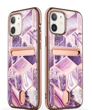 Load image into Gallery viewer, I-BLASON iPhone Case - 3 Colours - For iPhone 12/11/XR Case/For iPhone Cosmo Wallet Slim Designer Card Slot Wallet Case Back Cover caso