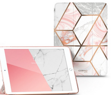 Load image into Gallery viewer, I-BLASON For iPad 10.2 Case - Cosmo Lite Slim Trifold Stand Smart Clear Hard Back Protective Cover with Auto Sleep/Wake