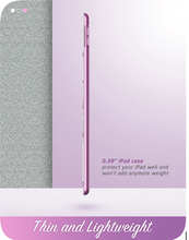 Load image into Gallery viewer, I-BLASON For iPad 10.2 Case - Cosmo Lite Slim Trifold Stand Smart Clear Hard Back Protective Cover with Auto Sleep/Wake