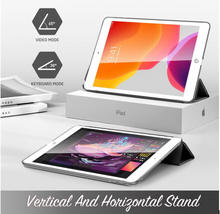 Load image into Gallery viewer, I-BLASON For iPad 10.2 Case - Cosmo Lite Slim Trifold Stand Smart Clear Hard Back Protective Cover with Auto Sleep/Wake