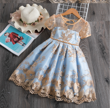 Load image into Gallery viewer, "Arna" Royal Gown Collection - Embroidered Formal Princess Dress