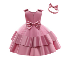 Load image into Gallery viewer, "Arna" Royal Gown Collection - 0-24 Month Baby Princess Dress For Newborn Girls Party Christening Gown Vintage Infant Baptism Wedding