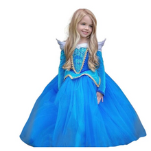 Load image into Gallery viewer, "Arna" Royal Gown Costumes - Halloween Costume For Kids Princess Dress Girl Carnival Party Birthday Dress Cosplay