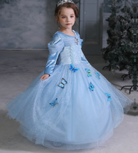 Load image into Gallery viewer, "Arna" Royal Gown Costumes - Halloween Costume For Kids Princess Dress Girl Carnival Party Birthday Dress Cosplay