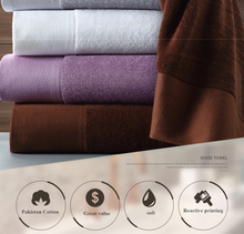 Load image into Gallery viewer, Luxury Bath Towel Set - 3 Piece - 100% Cotton