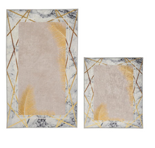 Load image into Gallery viewer, Elite Luxury Rectangular Bath Mat- Stylish Unique Designs and Colours - Velvet