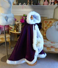 Load image into Gallery viewer, "Arna" Royal Gown Collection - Girls Cloak - Large Range of Colours