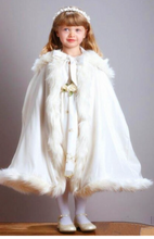 Load image into Gallery viewer, "Arna" Royal Gown Collection - Girls Cloak - Large Range of Colours