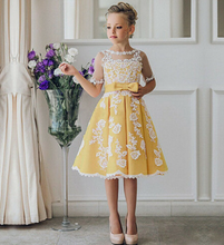 Load image into Gallery viewer, "Arna" Royal Gown Collection - Flower Girl/Formal - Made to Measure - Large range of Colours
