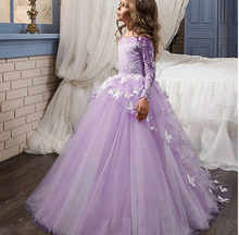 Load image into Gallery viewer, "Arna" Royal Gown Collection - Butterfly Girl/Formal/Wedding/Party - Made to Measure - Large range of Colours
