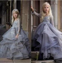 Load image into Gallery viewer, "Arna" Royal Gown Collection - Flower Girl/Formal/Wedding/Pageant - Made to Measure - Large range of Colours