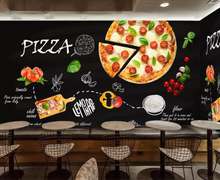 Load image into Gallery viewer, "Arna Collection" Wall Paper - Featured Walls - Kitchen/Pizza/Cafe/Coffee/Food/Spices/Restaurant