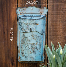 Load image into Gallery viewer, Mailbox - Metal Vintage Handcrafted - Choice of Colours