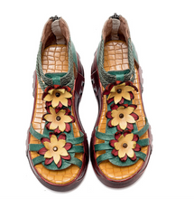 Load image into Gallery viewer, "Arna" Collection Shoes - Handcrafted Original Leathers High Heels Sandals