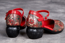 Load image into Gallery viewer, "Arna" Collection Shoes - Handcrafted Originals - Unique Stunning Footwear - 3 Styles - Leathers