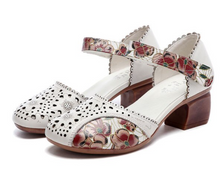 Load image into Gallery viewer, "Arna" Collection Shoes - Handcrafted Originals - Unique Stunning Footwear - 3 Styles - Leathers -