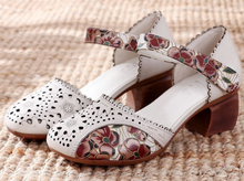 Load image into Gallery viewer, "Arna" Collection Shoes - Handcrafted Originals - Unique Stunning Footwear - 3 Styles - Leathers -