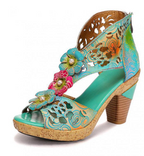 Load image into Gallery viewer, "Arna" Collection Shoes - Handcrafted Original Heels - 2 Styles/Colours