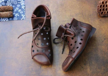 Load image into Gallery viewer, "Arna" Collection Shoes - Handcrafted Original Leathers - Ankle Boots
