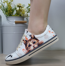 Load image into Gallery viewer, Digital Print Colourful Patterned Women's Sports Shoes