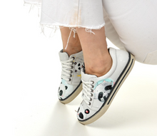 Load image into Gallery viewer, Digital Print Colourful Patterned Women's Sports Shoes