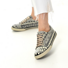 Load image into Gallery viewer, Digital Print Colourful Patterned Women's Sports Shoes Classic Shoes Flat Camouflage Casual Shoes Fashion 2021