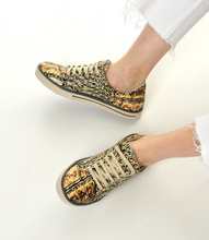 Load image into Gallery viewer, Digital Print Colourful Patterned Women's Sports Shoes Classic Shoes Flat Camouflage Casual Shoes Fashion 2021