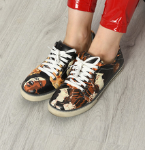 Load image into Gallery viewer, Digital Print Colourful Patterned Women's Sports Shoes