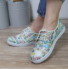 Load image into Gallery viewer, Digital Print Colourful Patterned Women's Sports Shoes - Many Styles & Colours - Classic Shoes Flat Camouflage Casual Shoes Fashion 2021