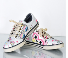 Load image into Gallery viewer, Digital Print Colourful Patterned Women's Sports Shoes Classic Shoes Flat Camouflage Casual Shoes Fashion 2021