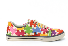 Load image into Gallery viewer, Digital Print Colourful Patterned Women's Sports Shoes