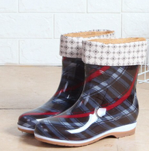 Load image into Gallery viewer, Rainboots/Gumboots Women High-Top Boots Non-slip Waterproof Shoes