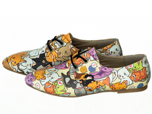 Load image into Gallery viewer, Cats Pattern Daily Print Women Leather - Many Styles & Colours