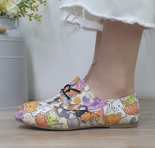 Load image into Gallery viewer, Cats Pattern Daily Print Women Leather - Many Styles & Colours