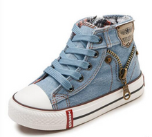 Load image into Gallery viewer, Boys Girls Sport Shoes Breathable Denim Sneakers