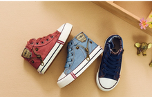 Load image into Gallery viewer, Boys Girls Sport Shoes Breathable Denim Sneakers