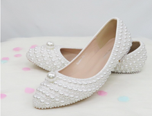 Load image into Gallery viewer, Limited Edition - Luxury Lace Shoe Set - Many colours & Sizes (Shoe + Clutch) Wedding