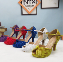 Load image into Gallery viewer, Limited Edition - Luxury Lace Shoe Set - Many colours & Sizes (Shoe + Clutch) Wedding