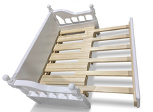 Load image into Gallery viewer, "Arna Royal Collection" Solid Wood Foldout Couch - Storage - Many Colours