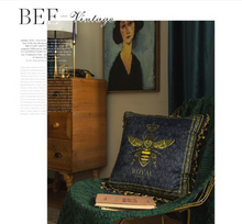 Load image into Gallery viewer, "Arna Royal Victorian Collection" European-Style Sofa Cushion Cover Luxury Embroidery