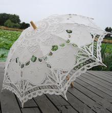 Load image into Gallery viewer, Arna Collection - Luxury Bridal Umbrella's - Lace