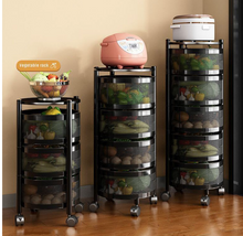 Load image into Gallery viewer, Versatile Storage Set on Casters - Multi-layer Baskets Kitchen/Bedroom/Bathroom/Sewing Room/Toys